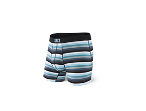 Picture of Saxx Vibe Boxer Brief - Grey Pop Stripe