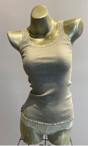 Picture of Moretta Lace-Trim Tank